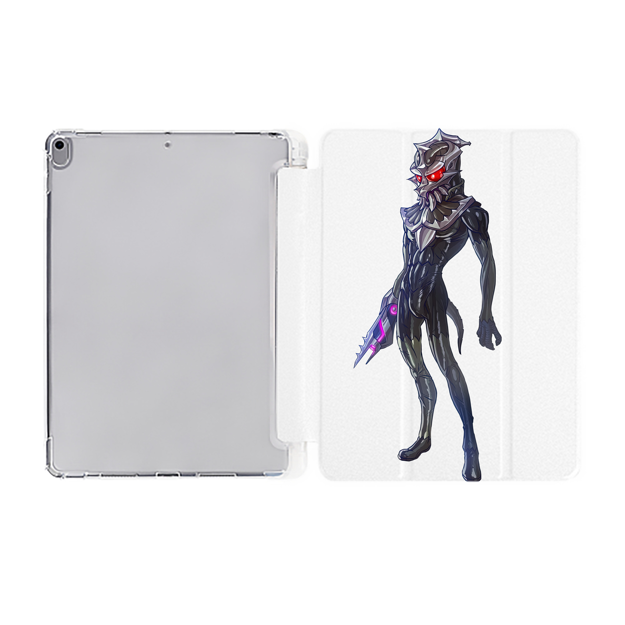 （画像用） ウルトラマン Ultraman IPad ケース ペン収納付き 三つ折りスタンド PUレザー×シリコン 対応機種9.5/10.5/10.9インチ